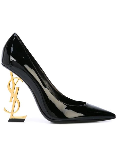 ysl vernice chiffon|Saint Laurent Vernice Chiffon Pumps In Black .